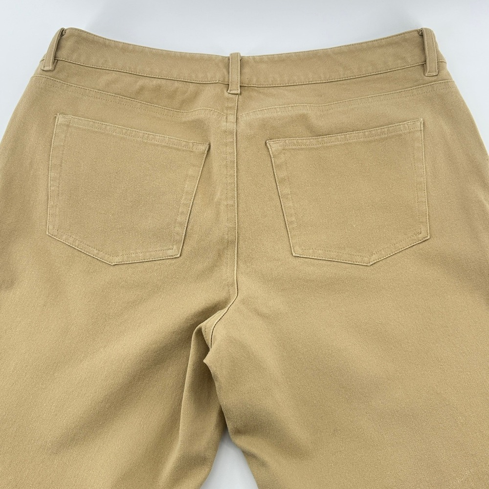 Lauren Ralph Lauren Women's Tan Straight Leg Chinos Pants Size‎ 10 - Picture 6 of 12